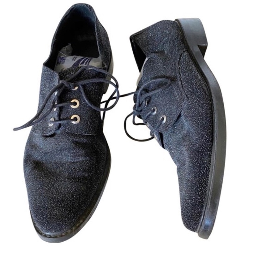 MIISTA LONDON SEMI GLITTER OXFORDS/LOAFERS